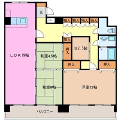 近鉄四日市駅 徒歩7分 2階の物件間取画像